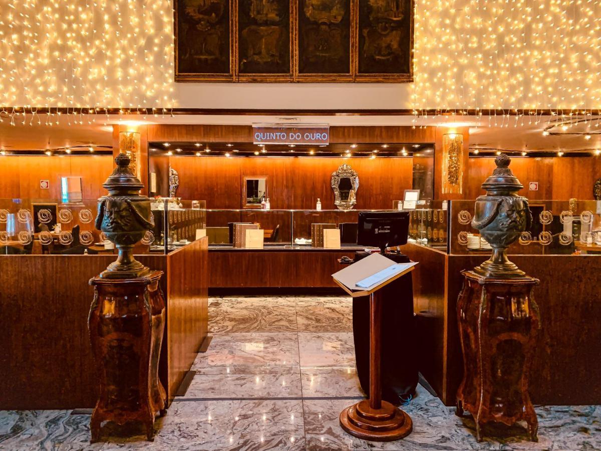 Ouro Minas Hotel Belo Horizonte, Dolce By Wyndham 외부 사진 The reception desk at the hotel